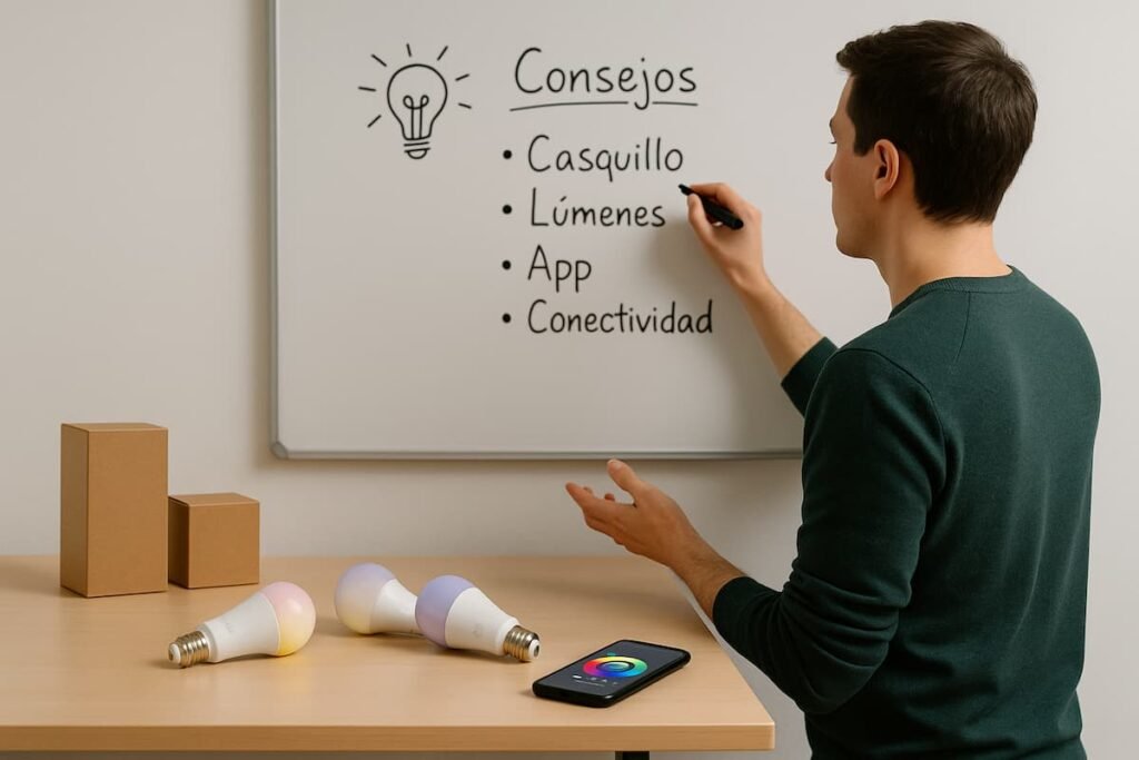 Consejos para sacrle el maximo partido a tus bombillas inteligentes