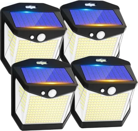 4 focos de luz solar exterior Vanranger