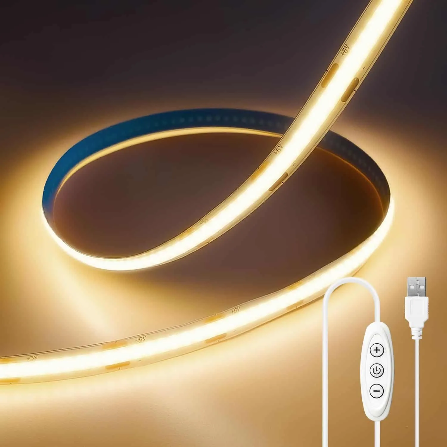 Presentación tira de luces led con usb Shineburky