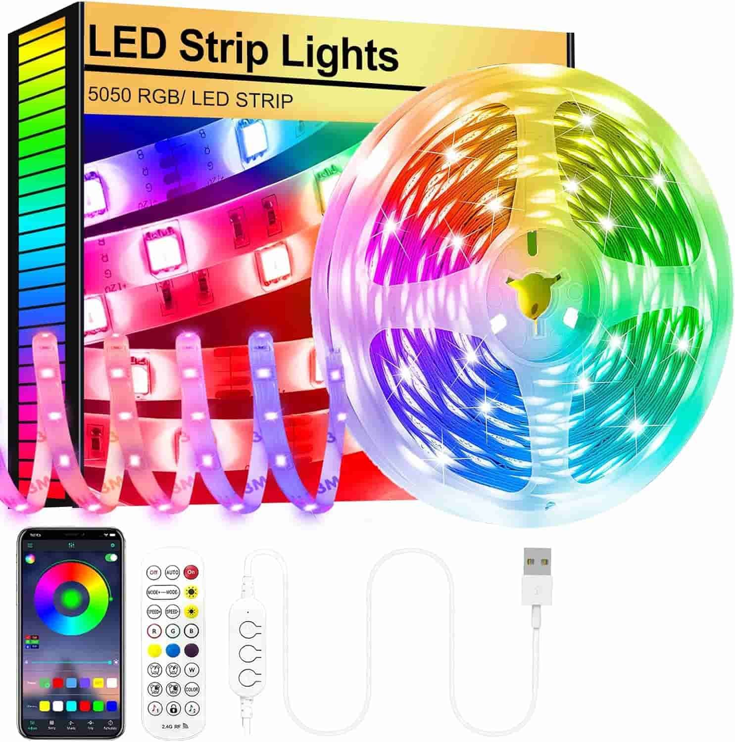 Tira de luces led con usb Fupt