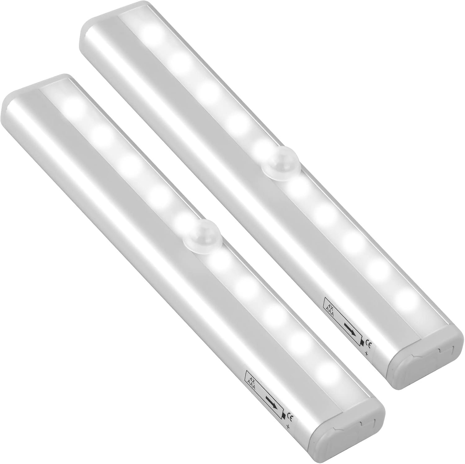 Presentación de 2 luces led a pilas Jinlaili