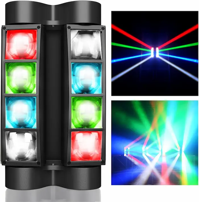 BETOPPER Cabeza Móvil LED DJ