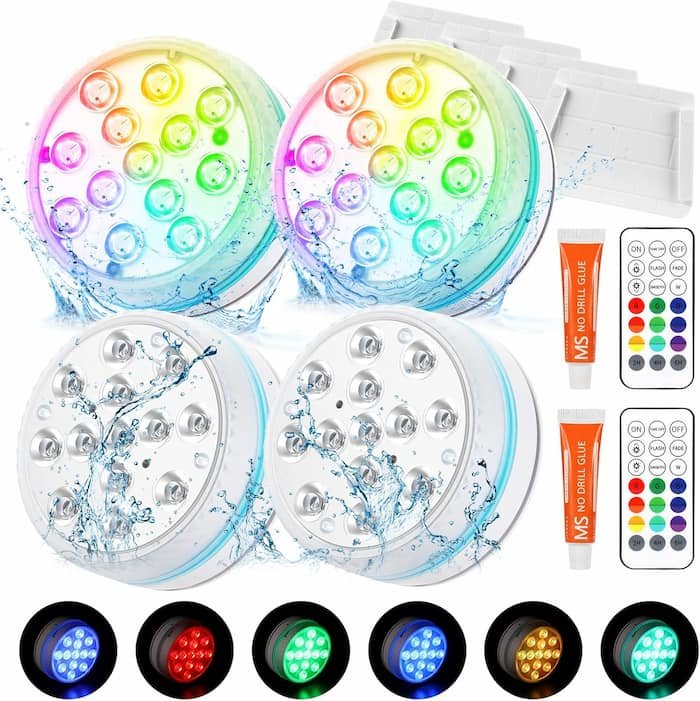Carastek Luces LED Sumergibles
