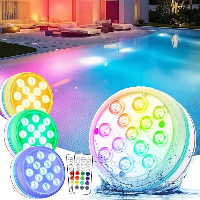 Vankarr luces piscina sumergibles