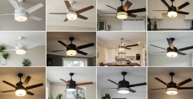 Selección mejores ventiladores de techo con luz