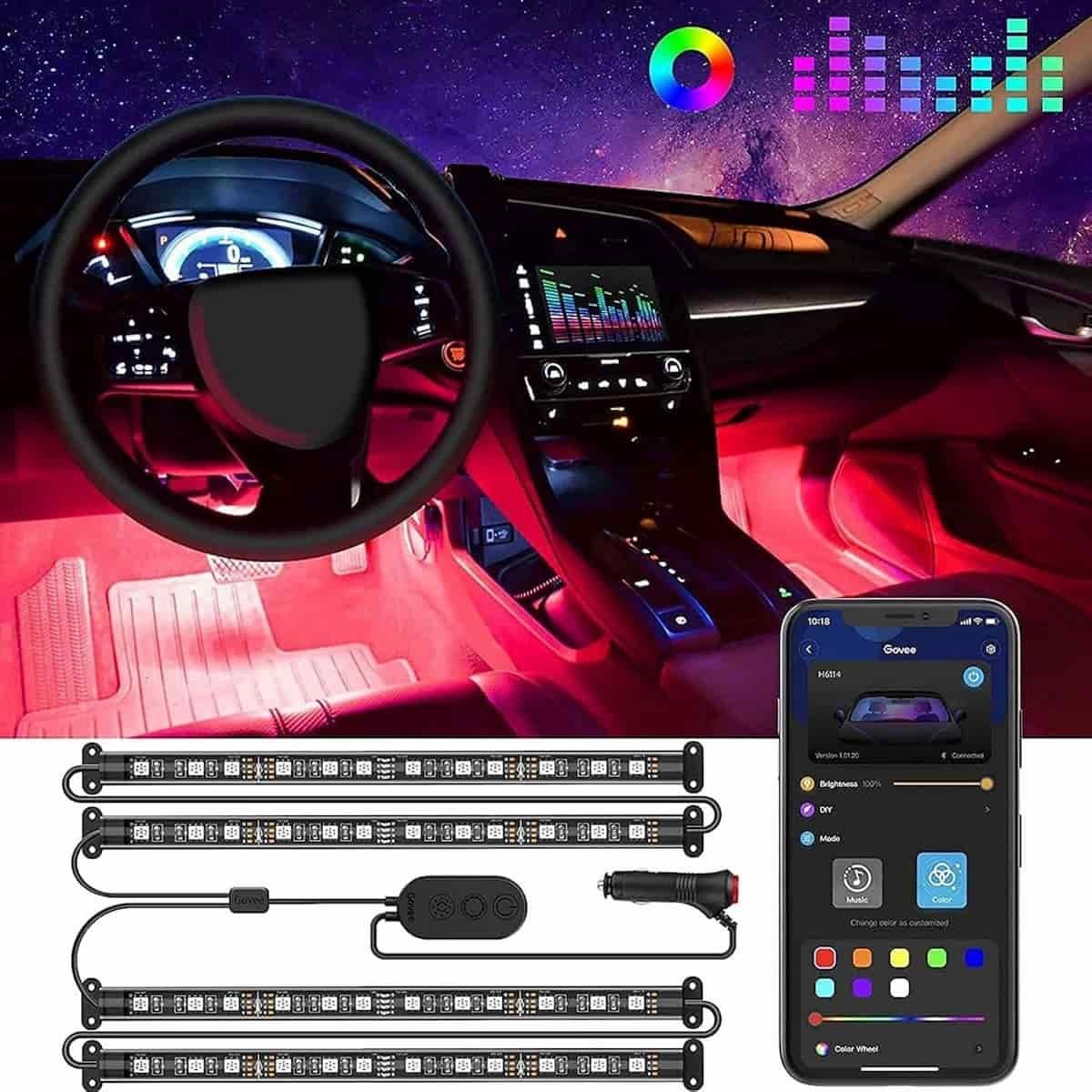 Govee Luces LED interior Coche