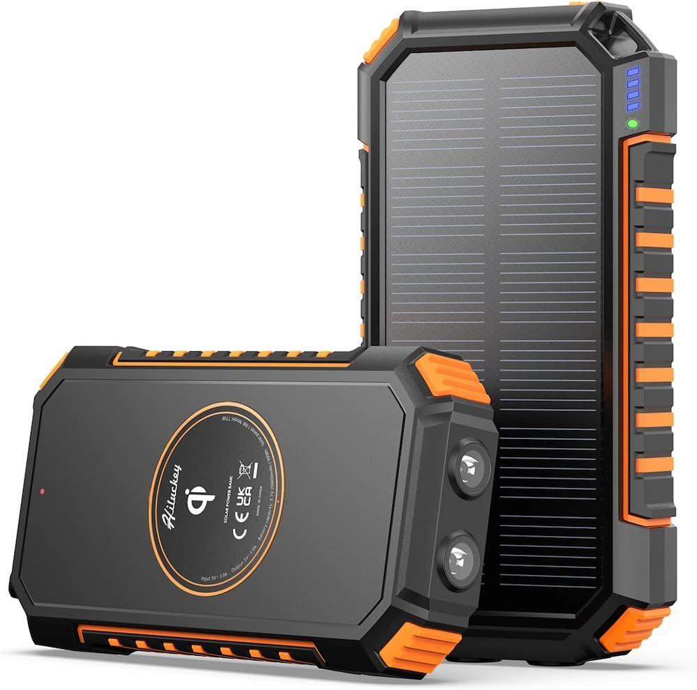 Hiluckey Cargador Solar 26800mAh