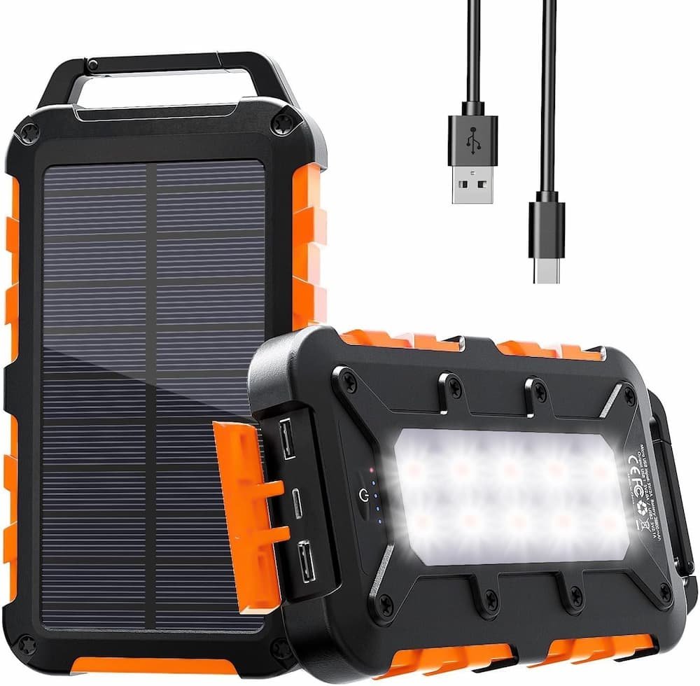 Wowmvp Cargador Solar 26800mAh