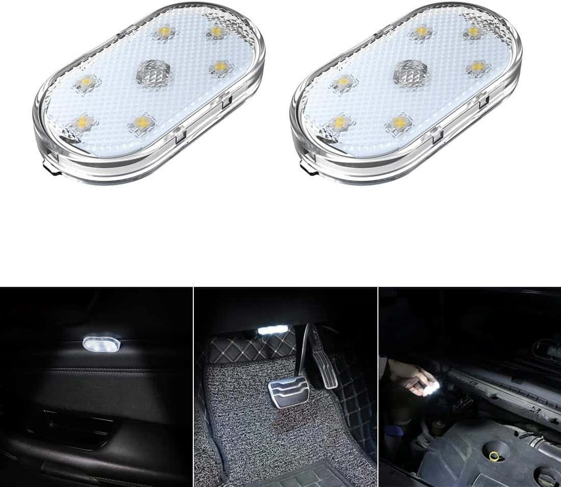 Zospei 2 Piezas Luces Led Interior del Coche