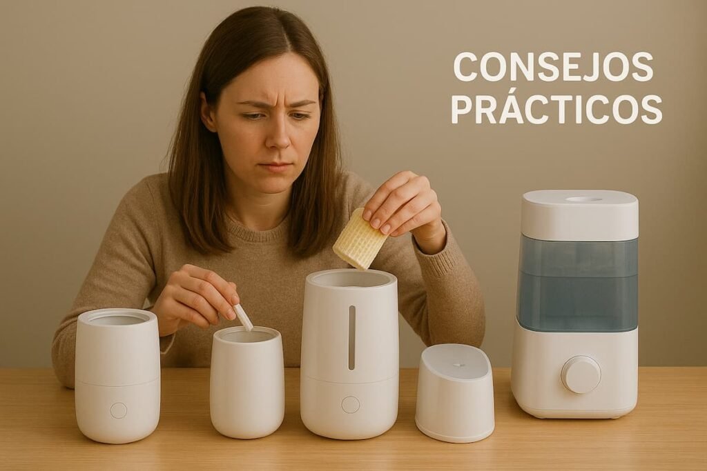 Consejos para limpiar un humidificador