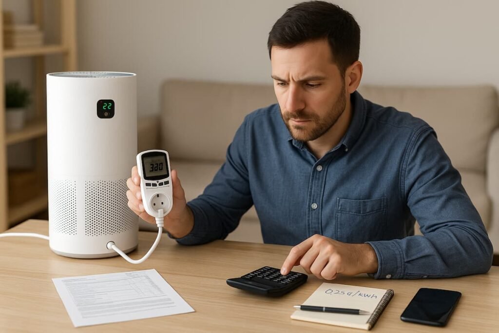 Cuánto consume un purificador de aire