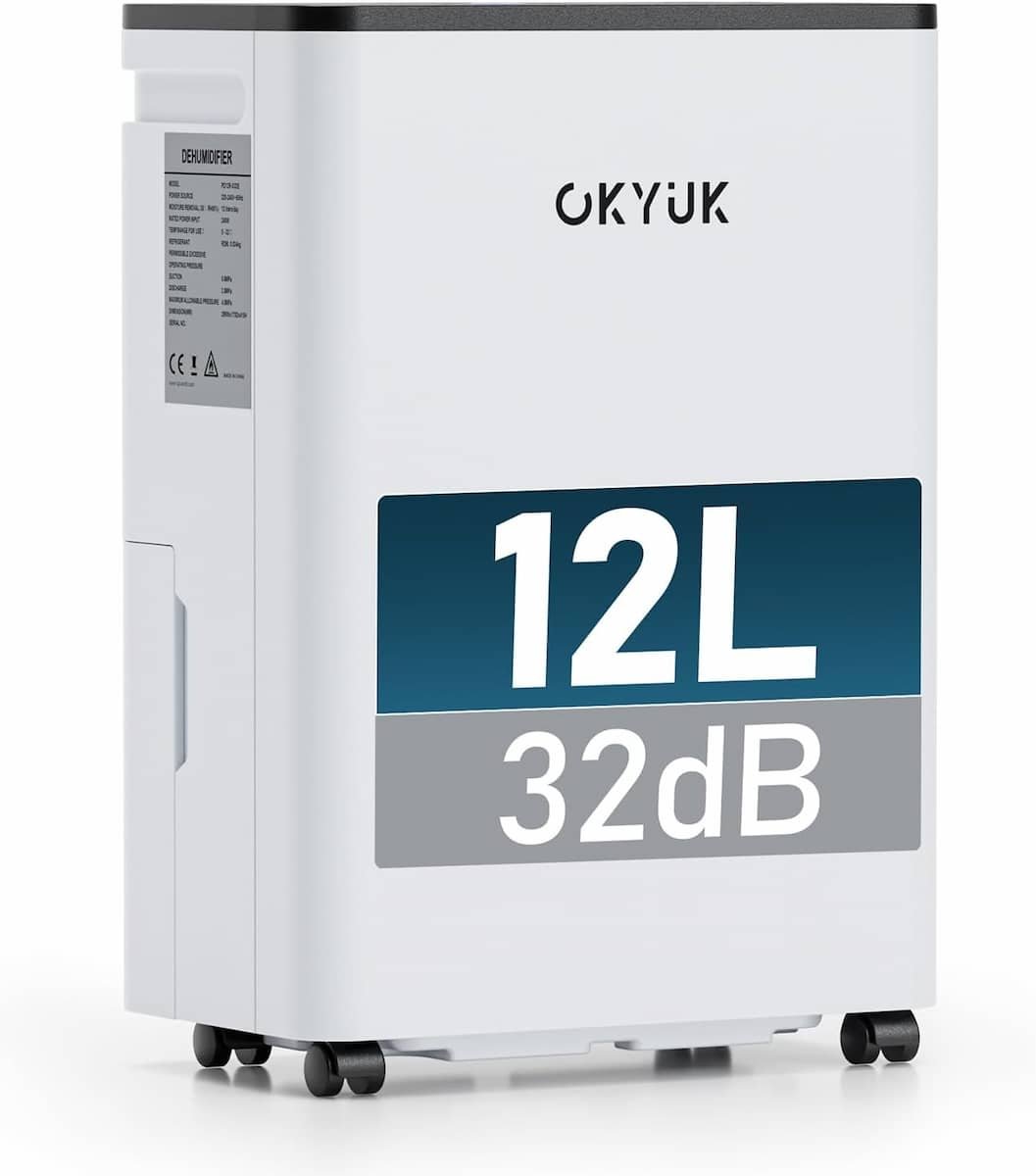 Okyuk Deshumidificador 12L