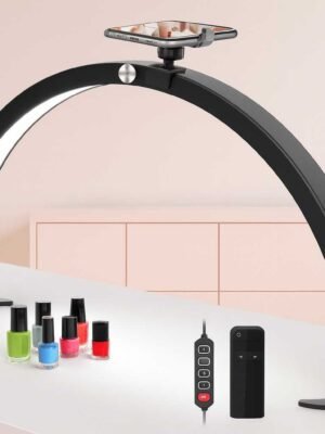 10- Lámpara de uñas Yayusi IA B0CRVCZ4S5 Lámpara de uñas Yayusi profesional en forma de media luna