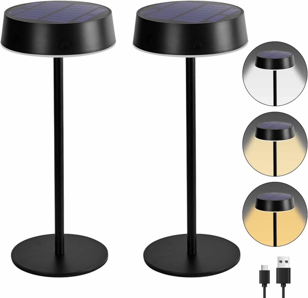 2 Lámparas sin cable de la marca Alinana con 3 tipos de iluminación disponible