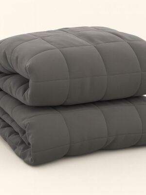 Manta con peso antiestrés gris de la marca Vida XL