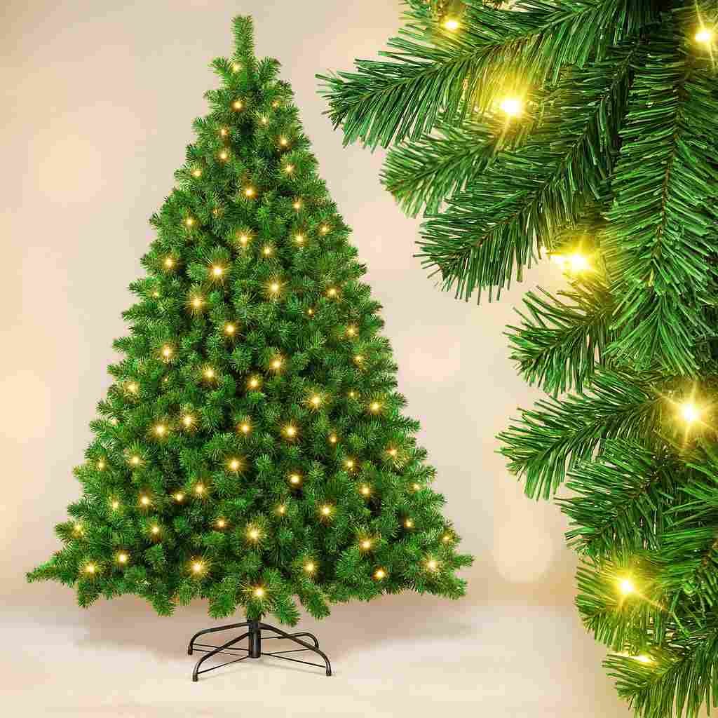Árbol de Navidad con Luces blancas cálidas de la marca Einfeben