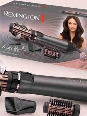 Set cepillo de aire caliente con 5 accesorios de la marca Remington