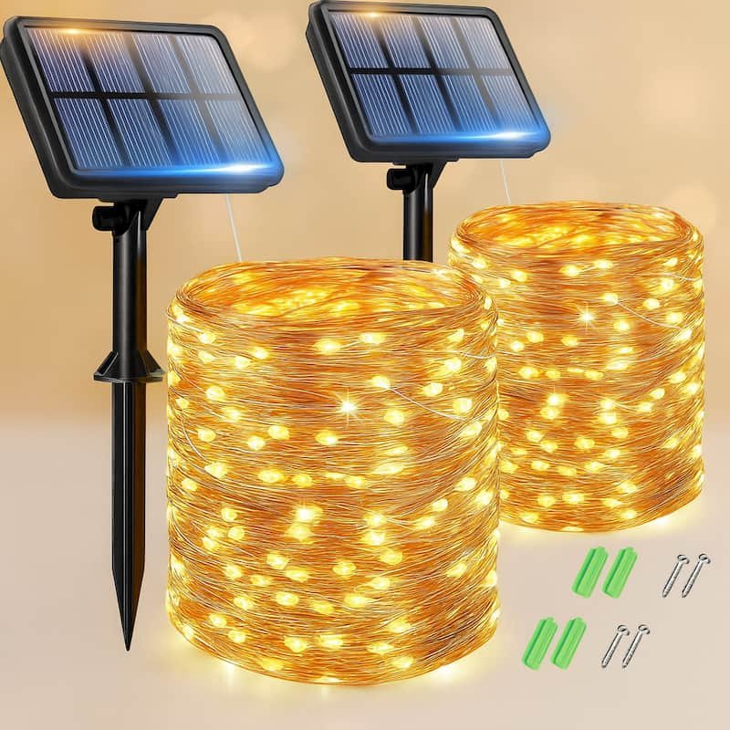 Btfarm 2 paquetes guirnaldas solares