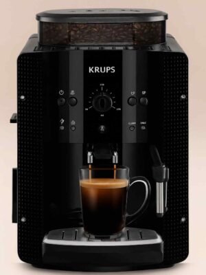 Cafetera automatica Krups Roma IA B00INSX904 Cafetera automática de la marca Krups Roma, color negro