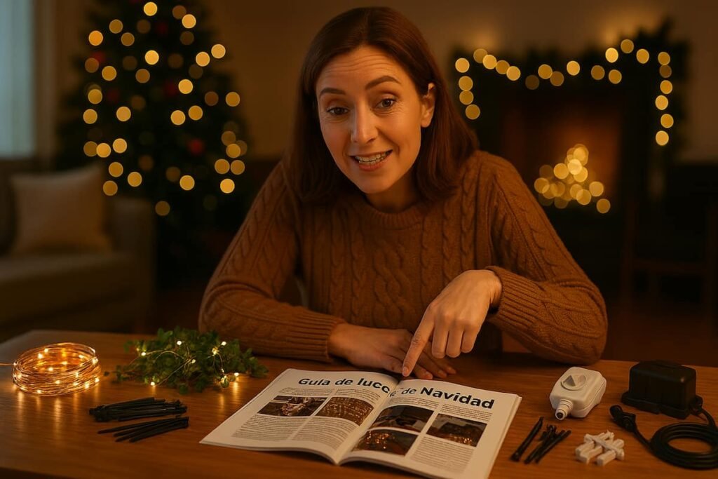 Como elegir luces de navidad solares