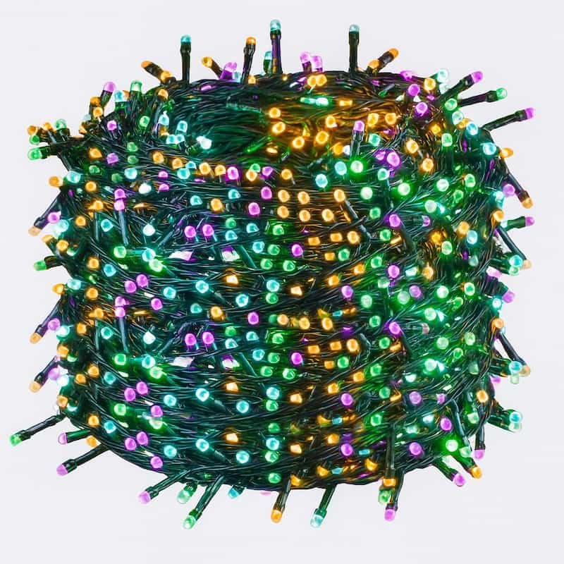 Quntis luces de navidad arbol
