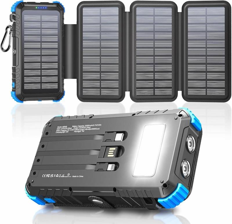 FEELLE Cargador Solar Power Bank