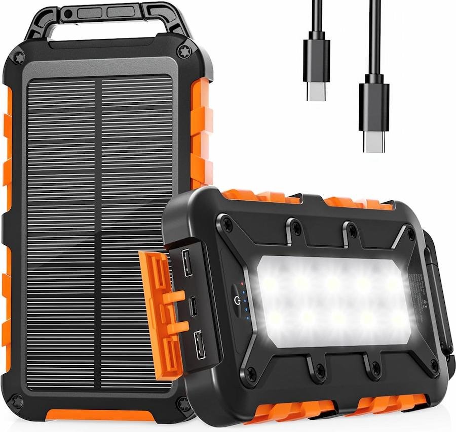 Wowmvp Cargador Solar 26800mAh